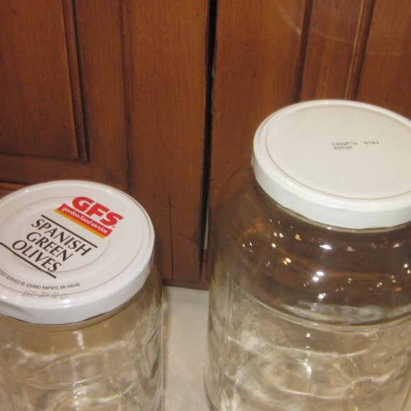 Glass Jar Bundle 2qt & 1gal - Picture 2 of 3